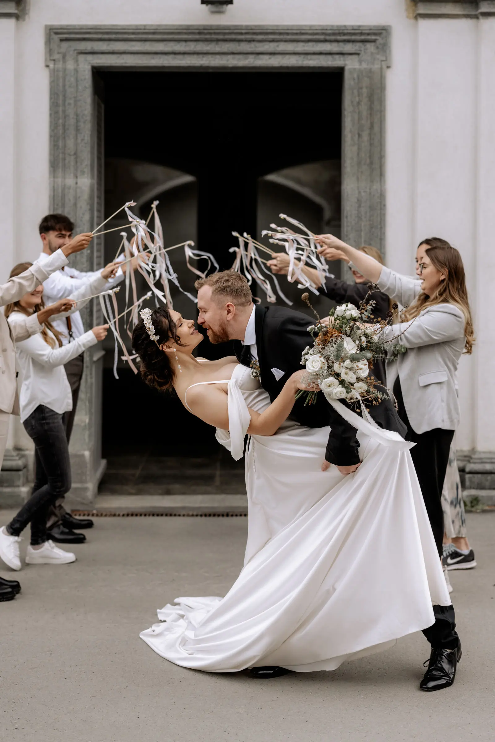 Exklusive Luxus-Hochzeit in St. Moritz Schweiz Switzerland, Hochzeitsfotografie Franzie Herre Photography in Appenzell, St. Gallen, Ostschweiz und ganz Europa
